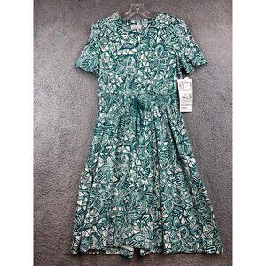 NEW vintage 80s Via Sant Andrea floral dress size 14WP